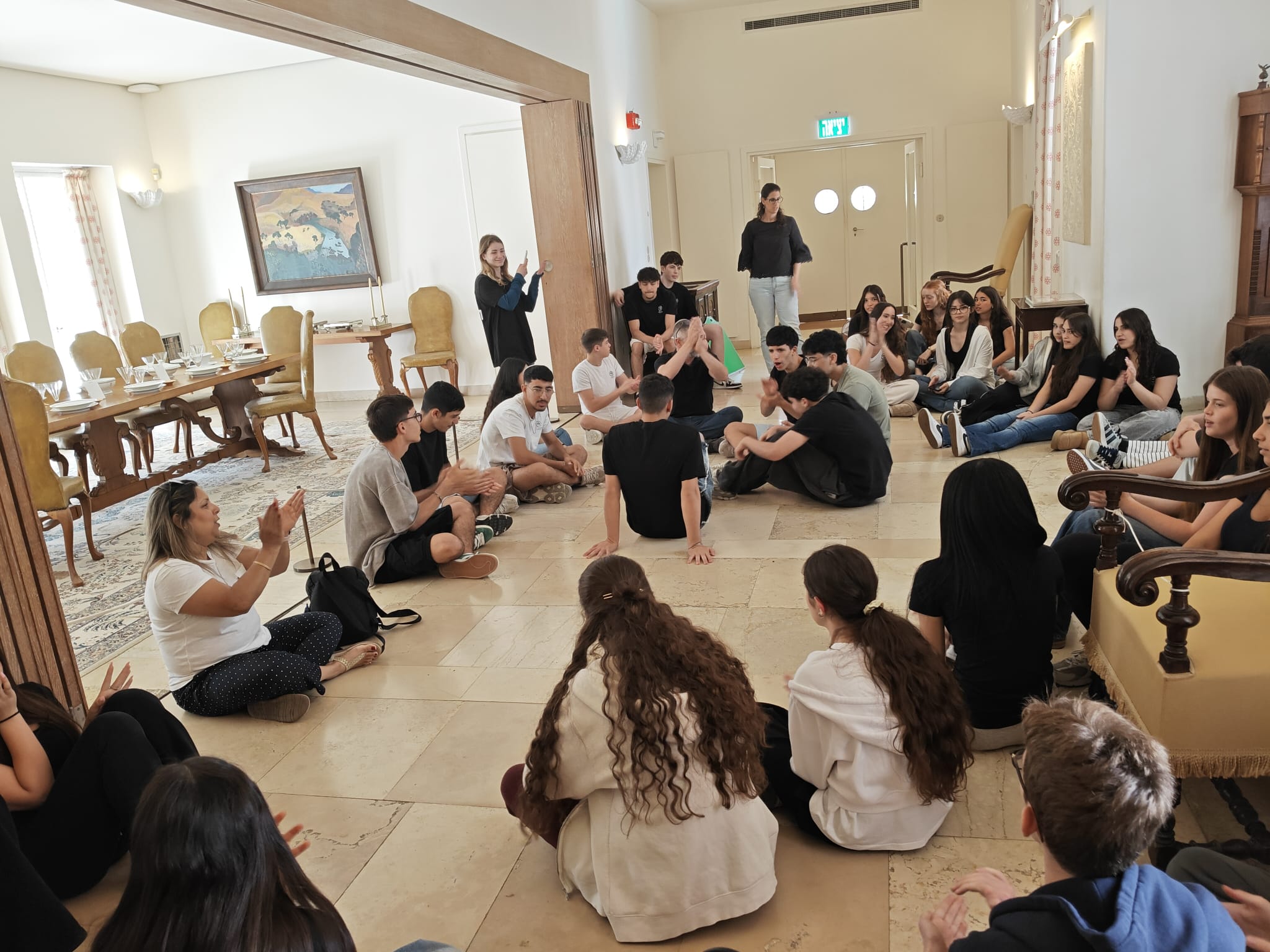 סיור בבית ויצמן במסגרת שורשי עמ"י